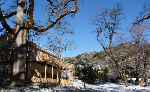 Picture of Heart Lodge for meetings, yoga and more.